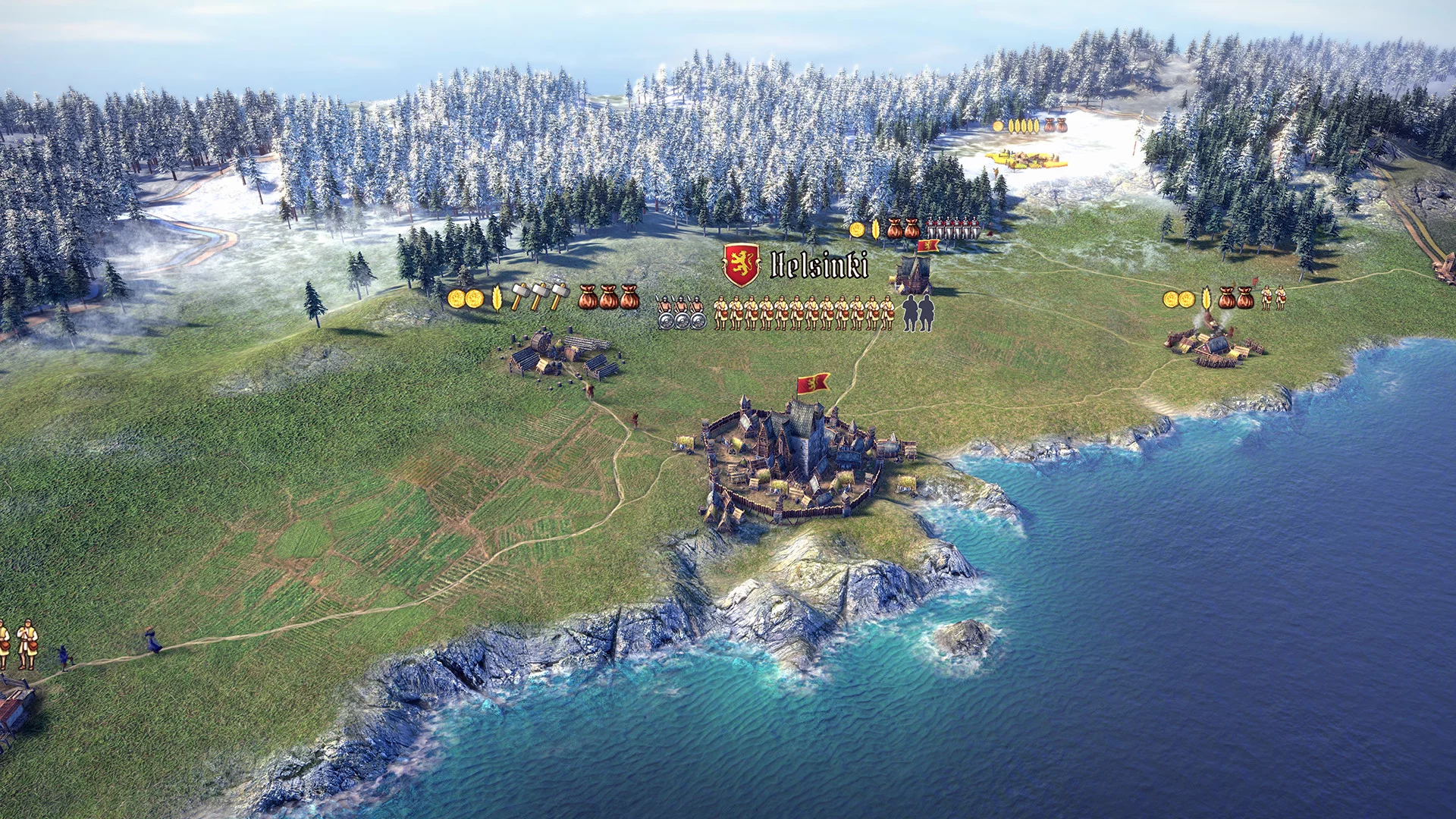 Изображение игры: Knights of Honor II: Sovereign
