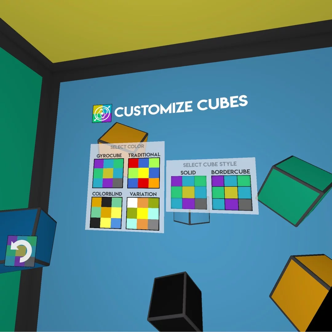 Изображение игры: GyroCube VR
