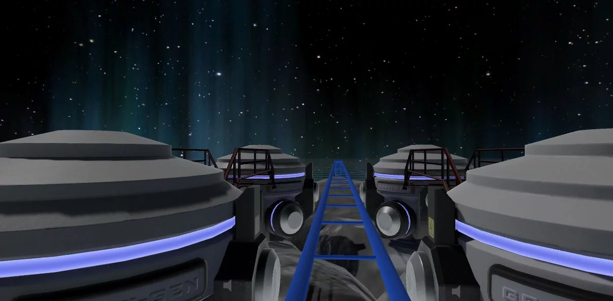 Изображение игры: SpaceCoaster VR