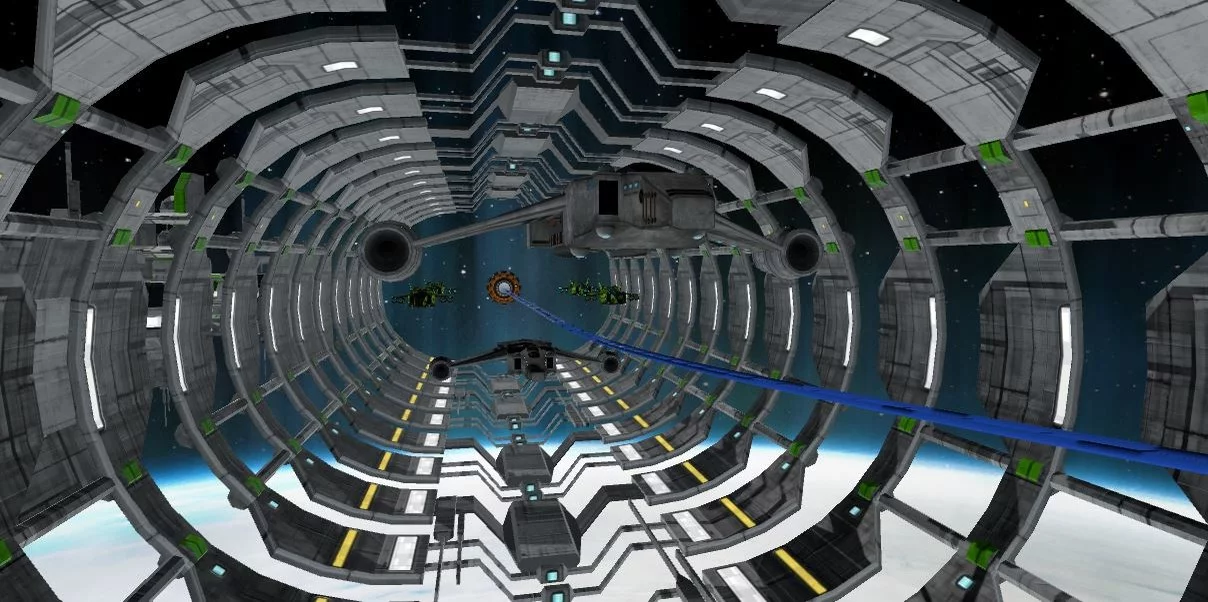 Изображение игры: SpaceCoaster VR