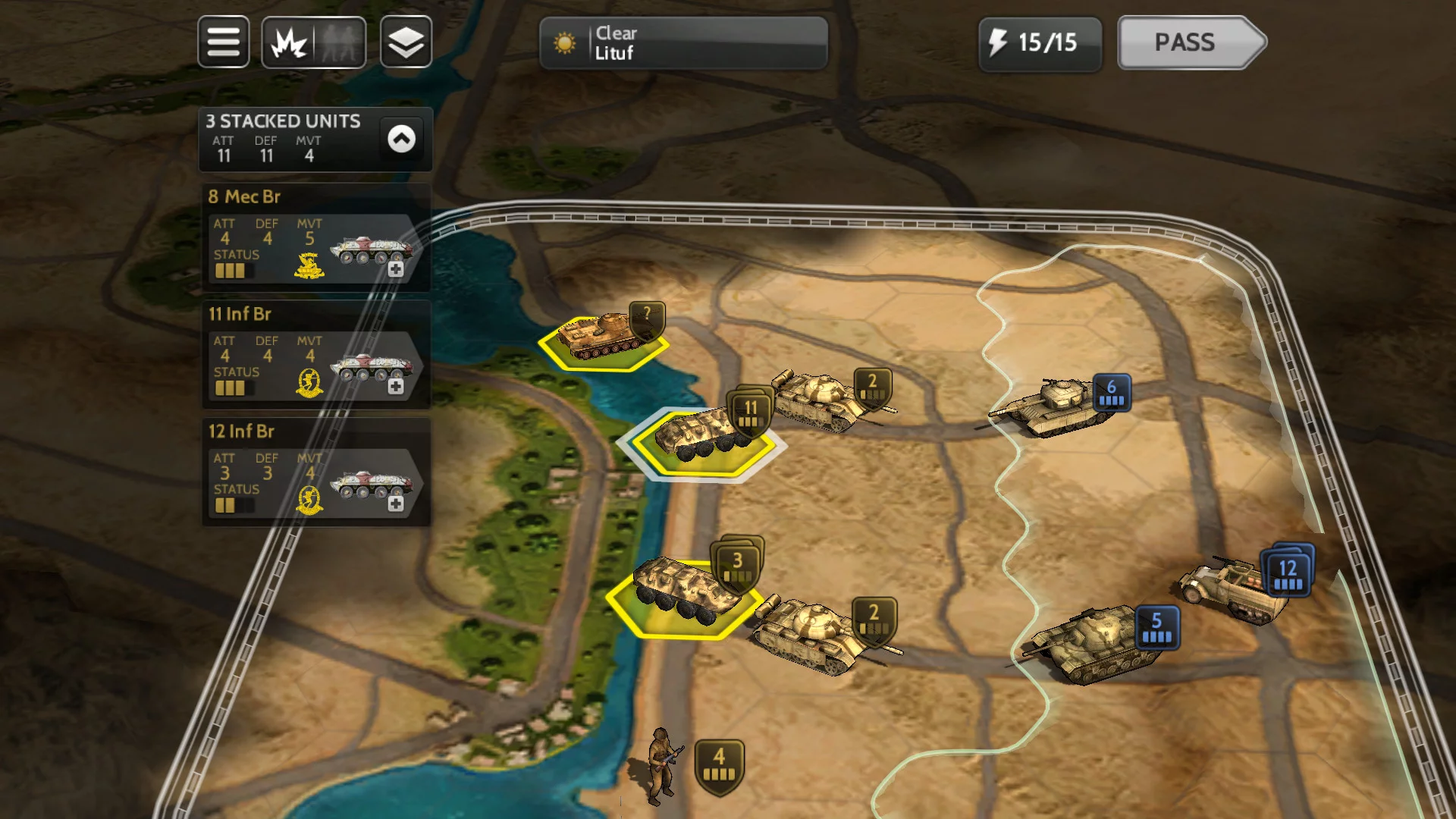 Изображение игры: Wars and Battles: October War