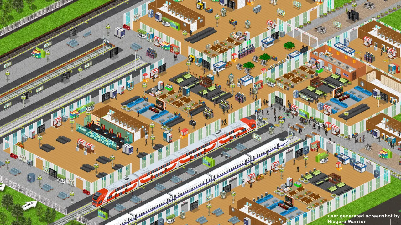 Изображение игры: Train Station Simulator