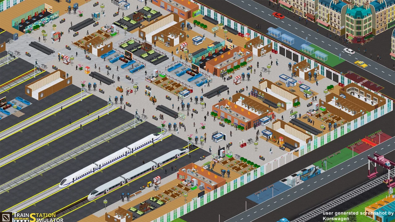 Изображение игры: Train Station Simulator
