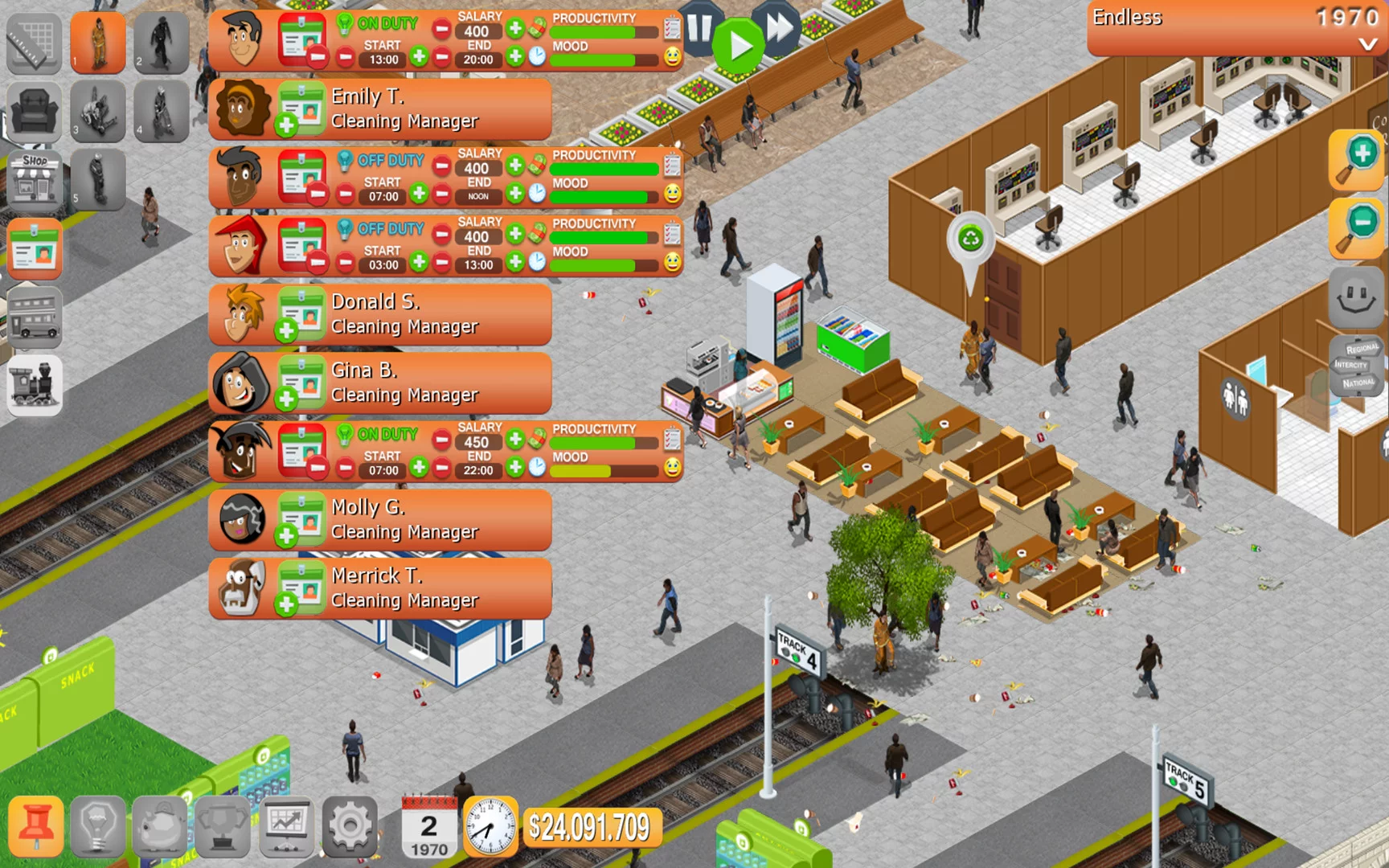 Изображение игры: Train Station Simulator