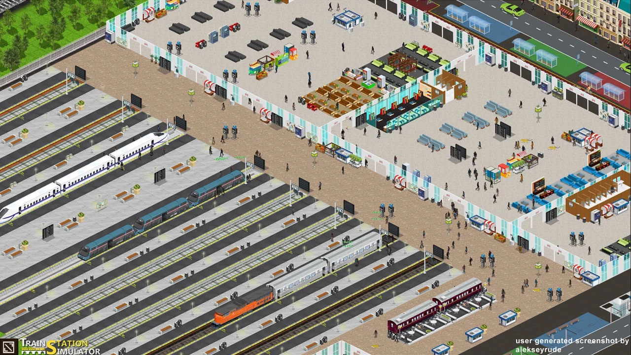 Изображение игры: Train Station Simulator