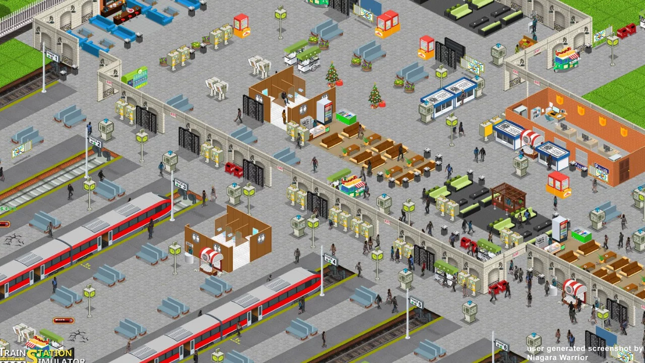 Изображение игры: Train Station Simulator