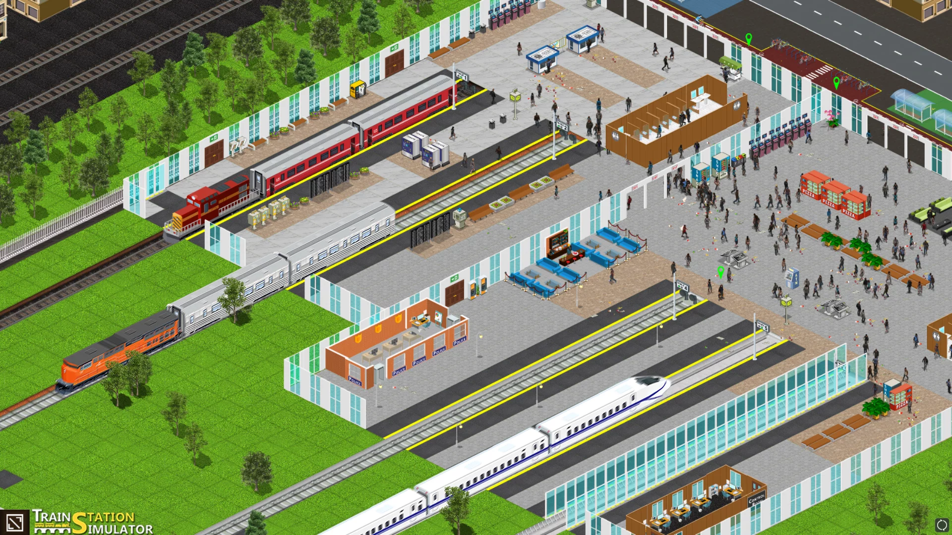 Изображение игры: Train Station Simulator