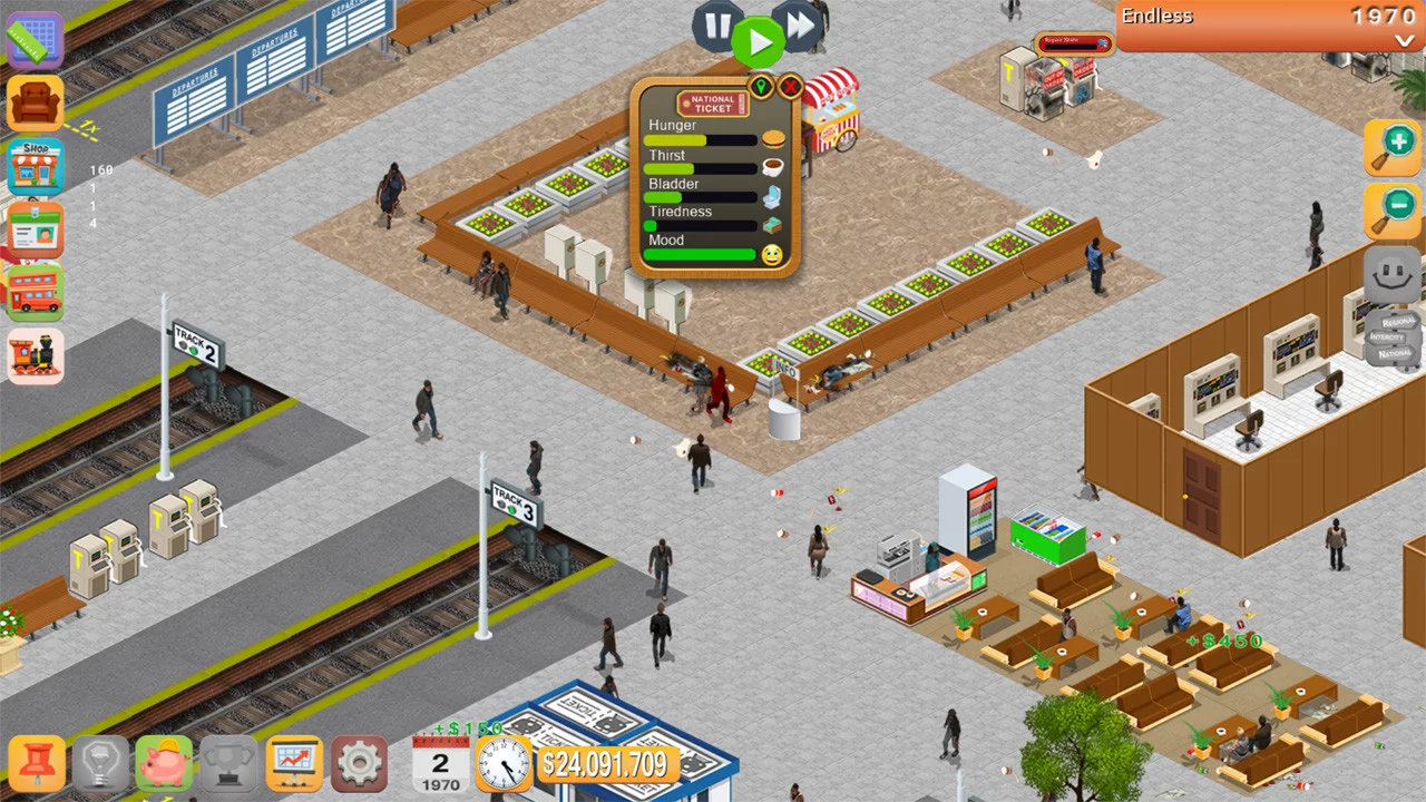 Изображение игры: Train Station Simulator