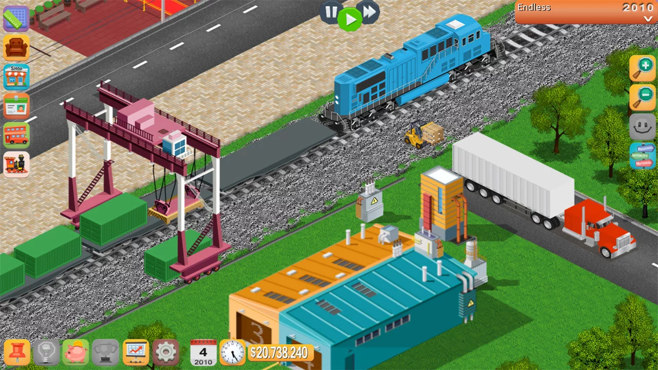 Изображение игры: Train Station Simulator