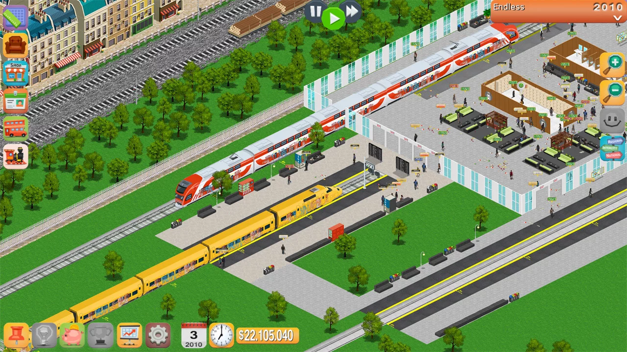 Изображение игры: Train Station Simulator