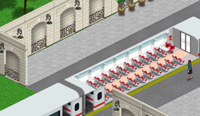 Изображение игры: Train Station Simulator