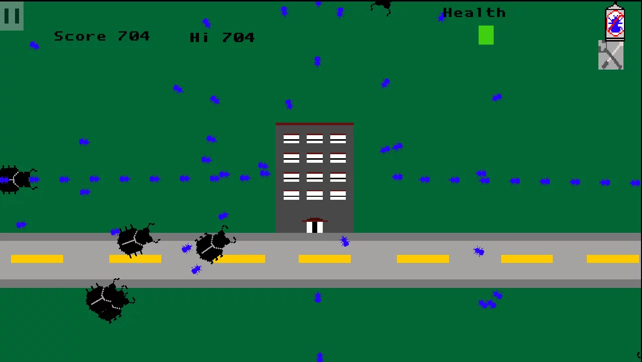 Изображение игры: Bug Attack!