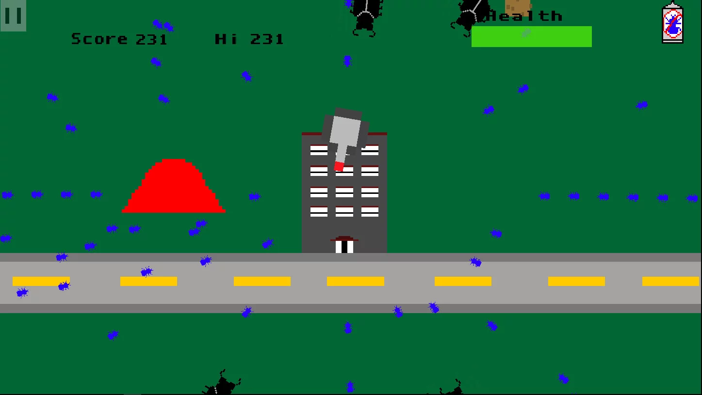 Изображение игры: Bug Attack!