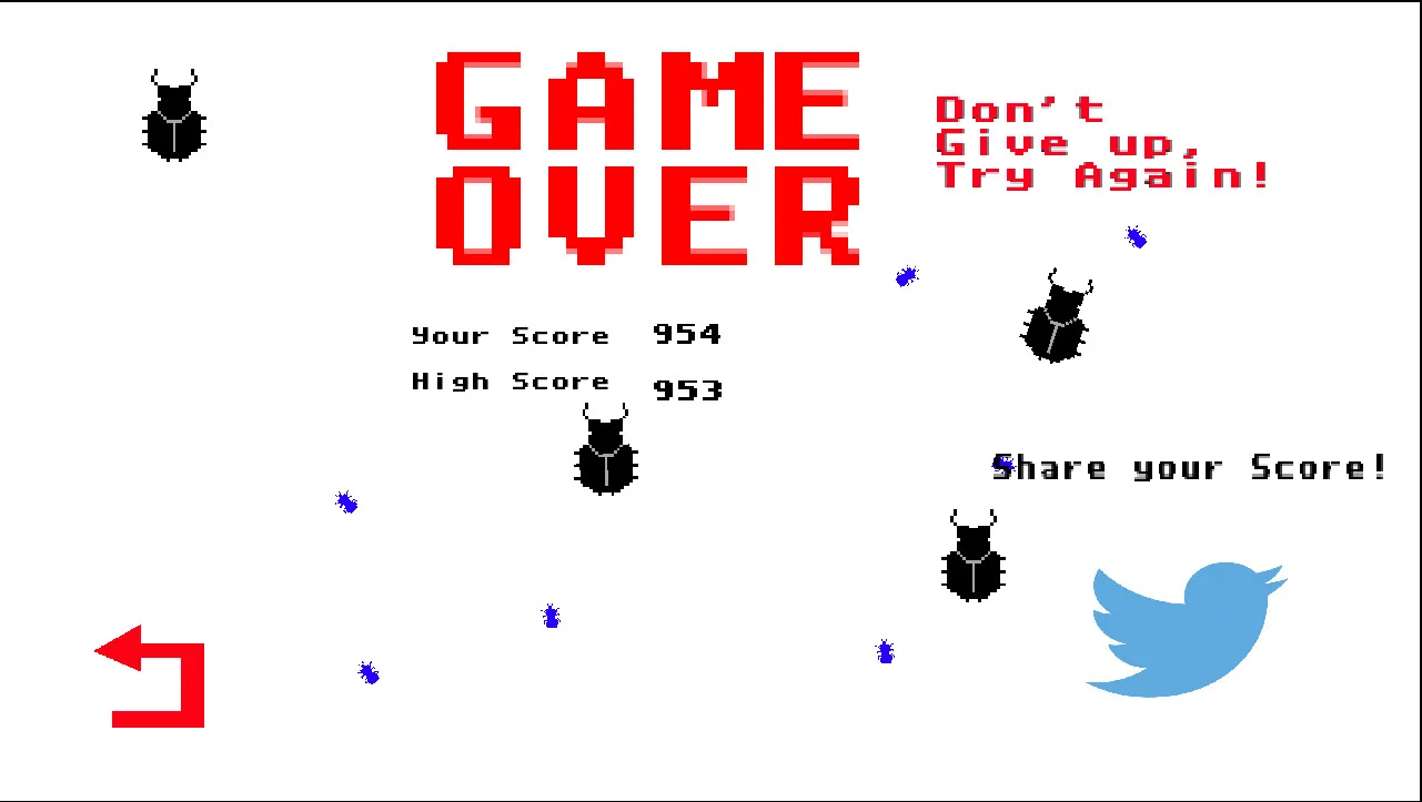 Изображение игры: Bug Attack!