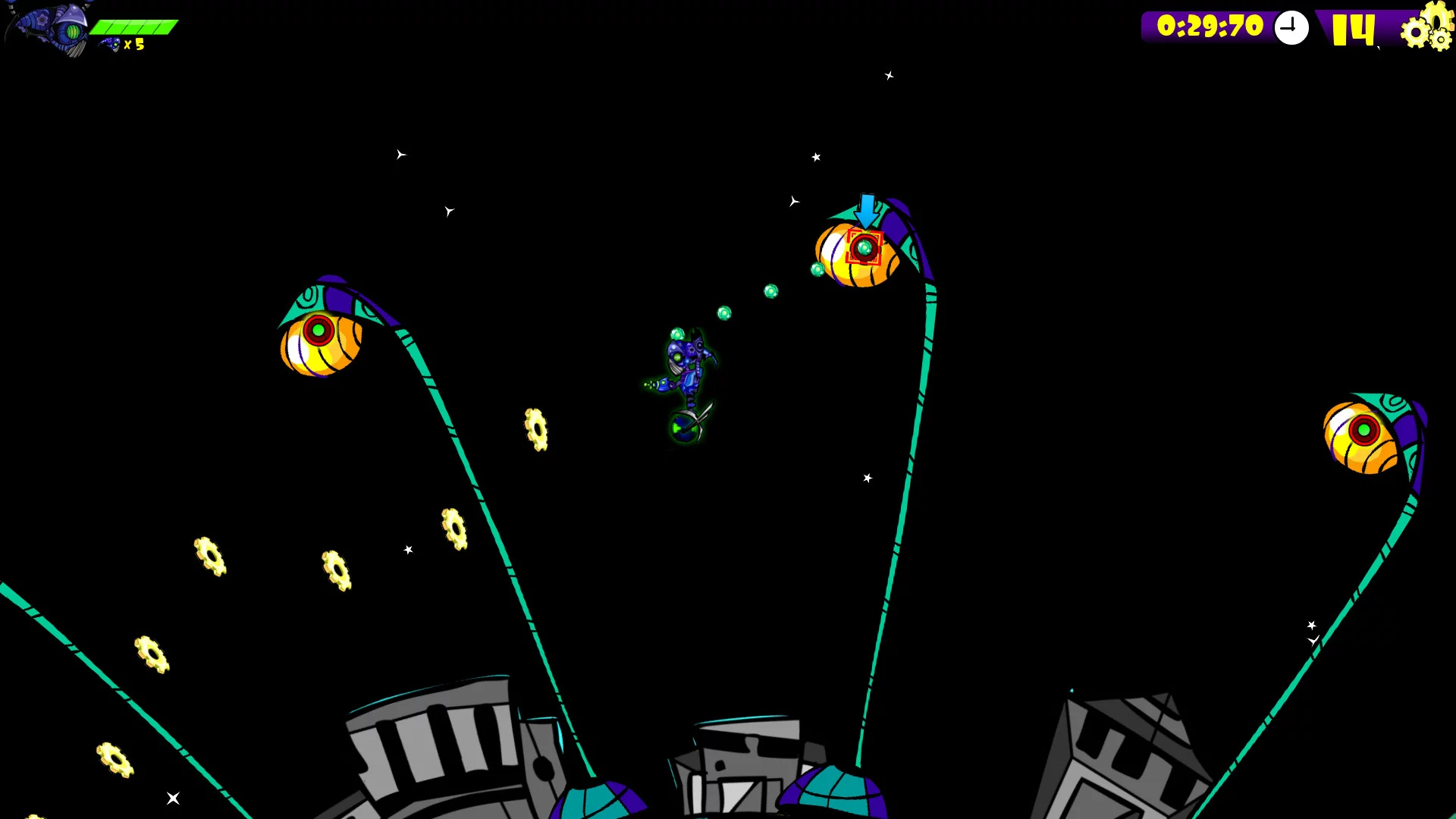 Изображение игры: Zorbit's Orbits