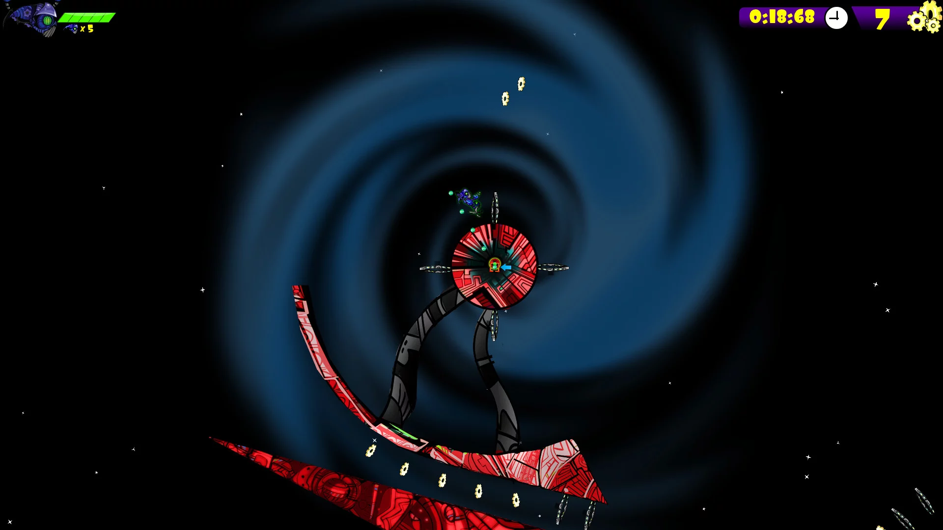 Изображение игры: Zorbit's Orbits