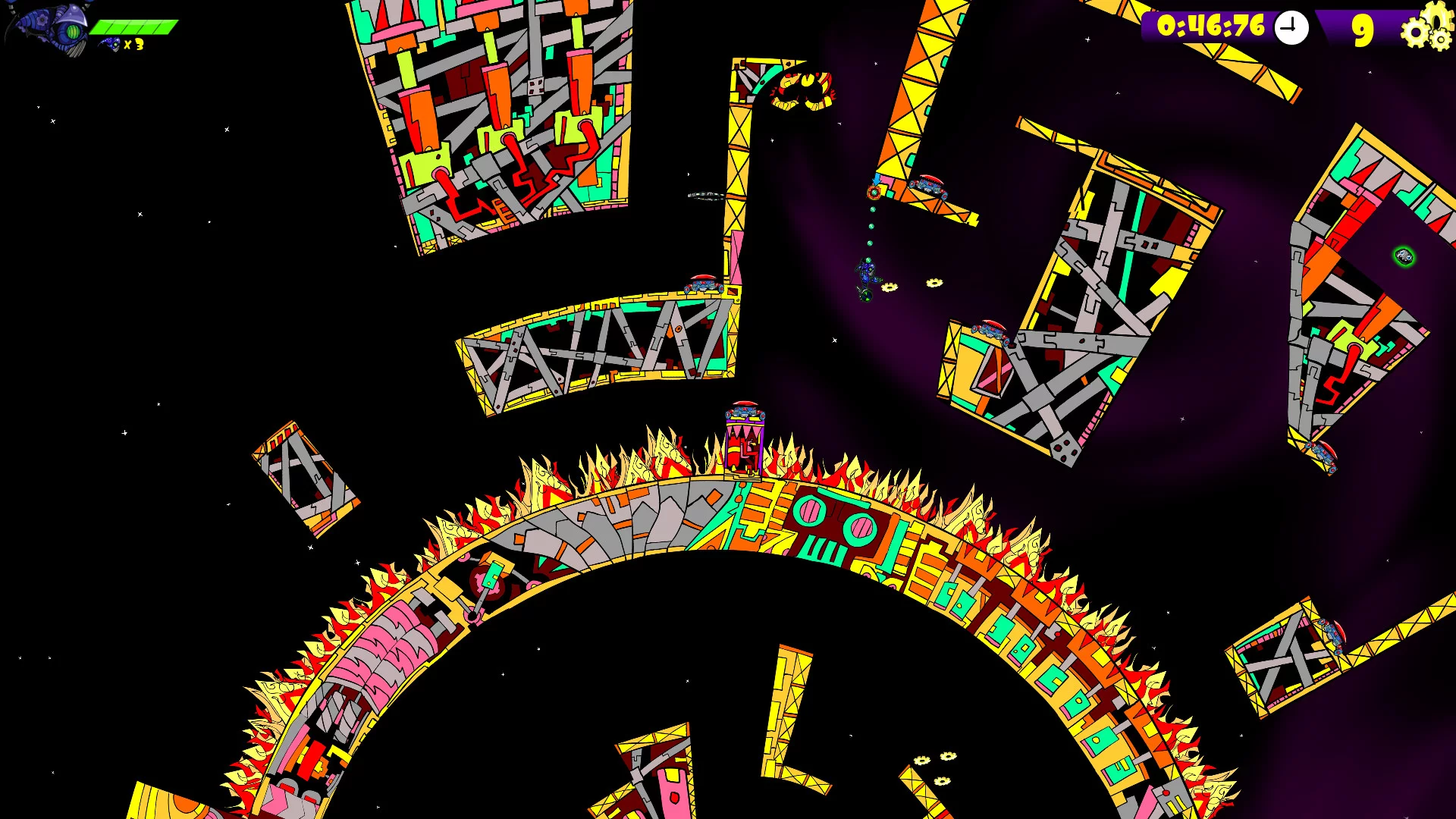 Изображение игры: Zorbit's Orbits