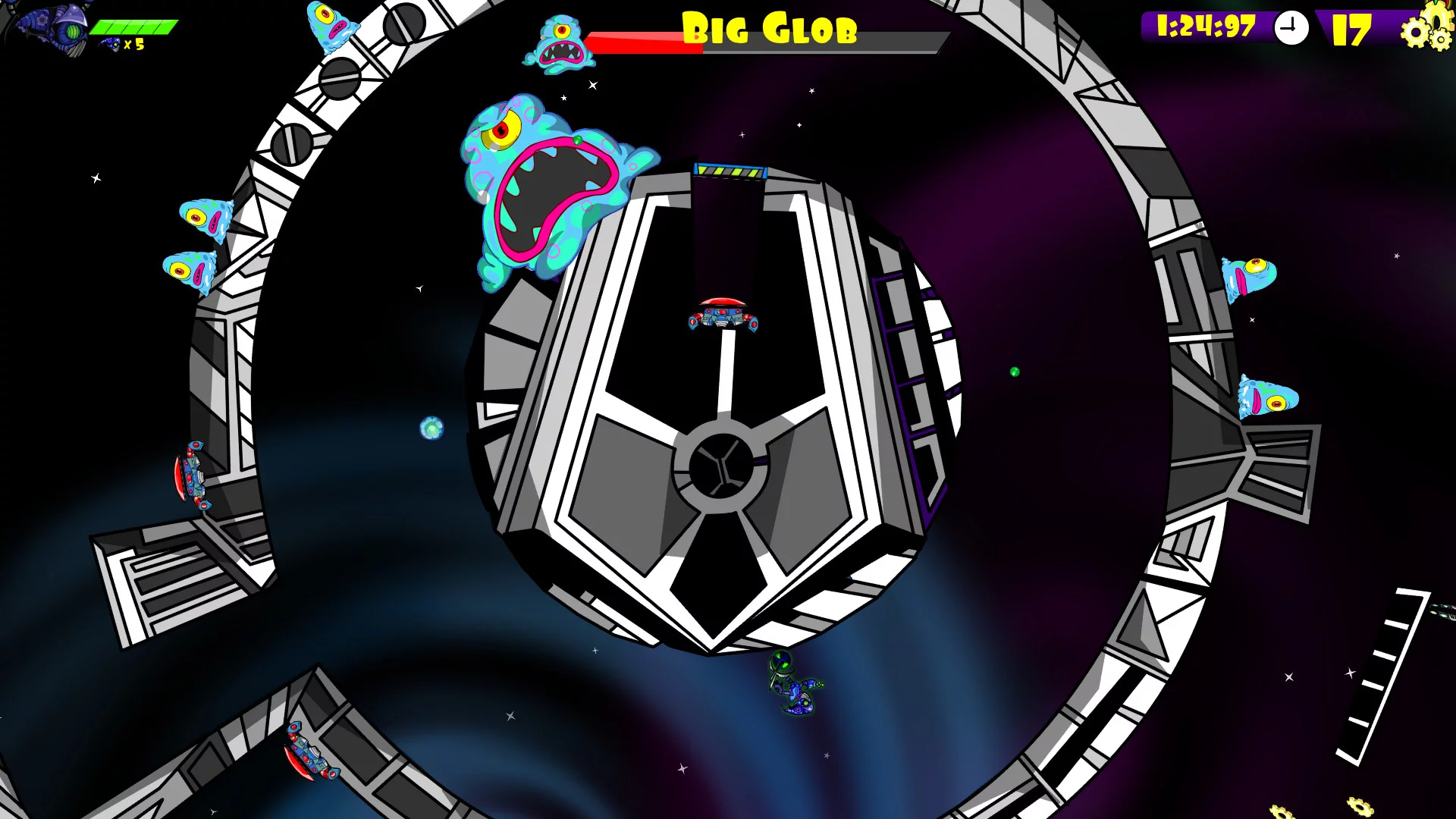 Изображение игры: Zorbit's Orbits