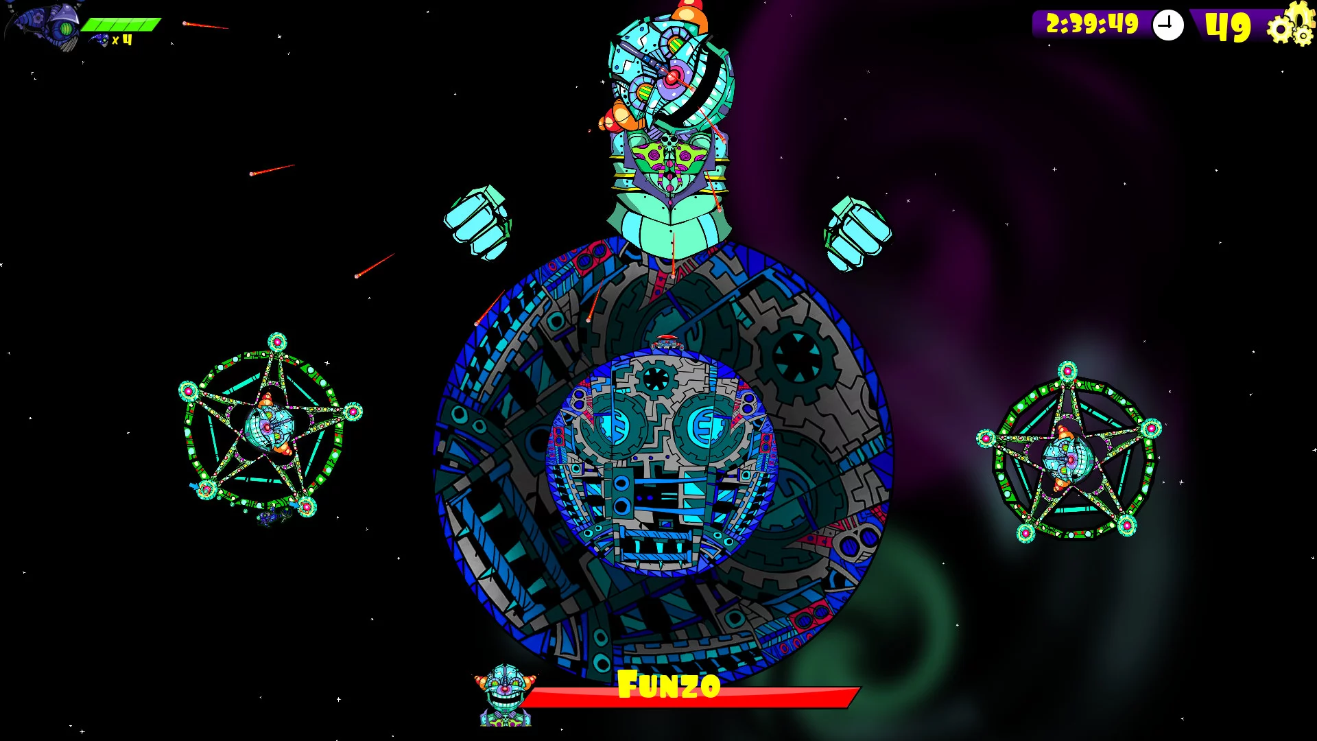 Изображение игры: Zorbit's Orbits