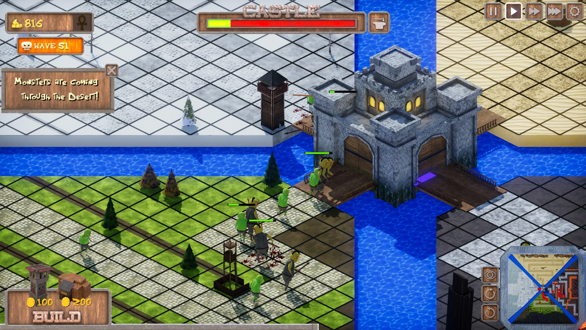 Изображение игры: Goblins Keep Coming - Tower Defense