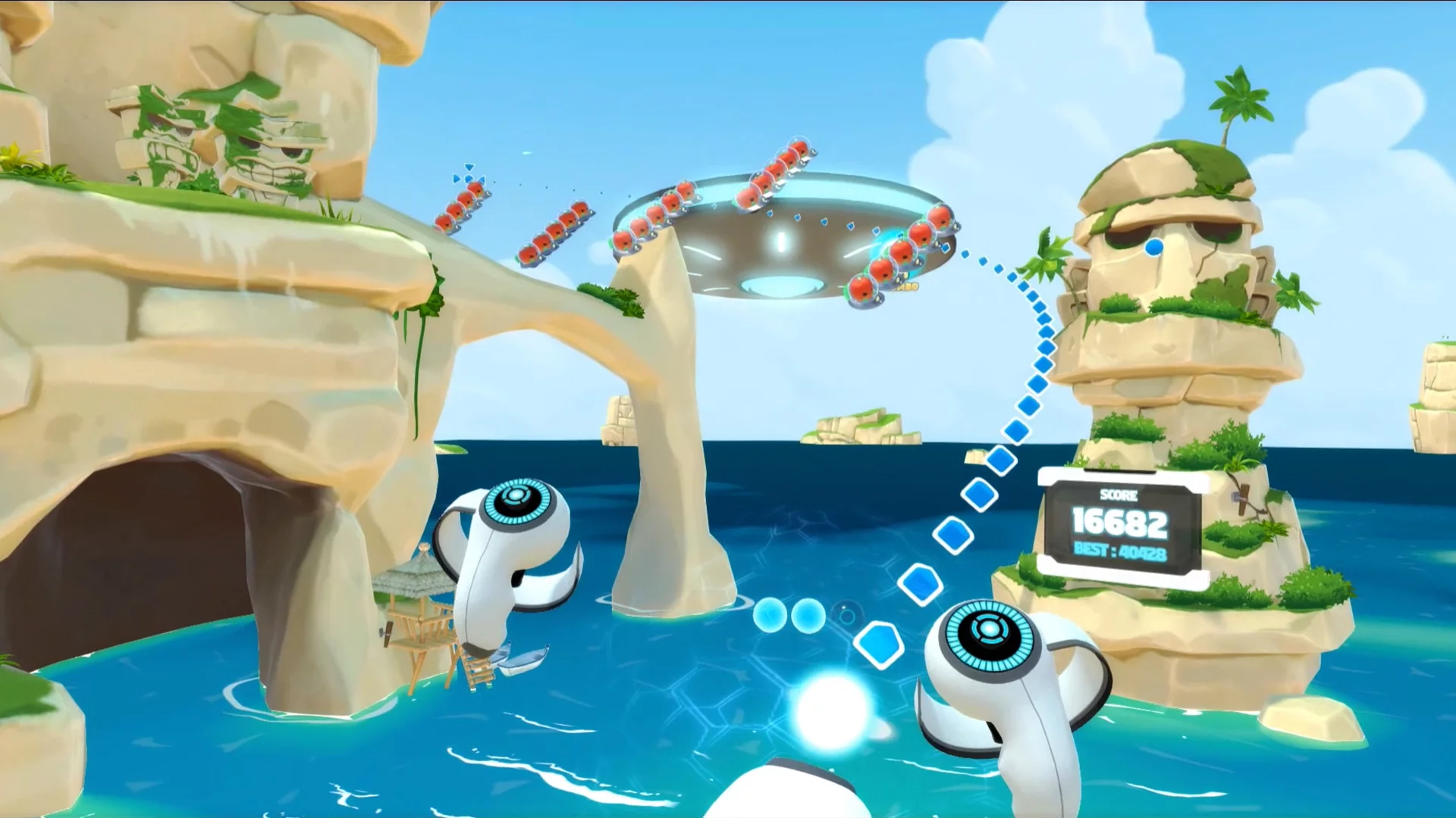 Изображение игры: Fruit Attacks VR