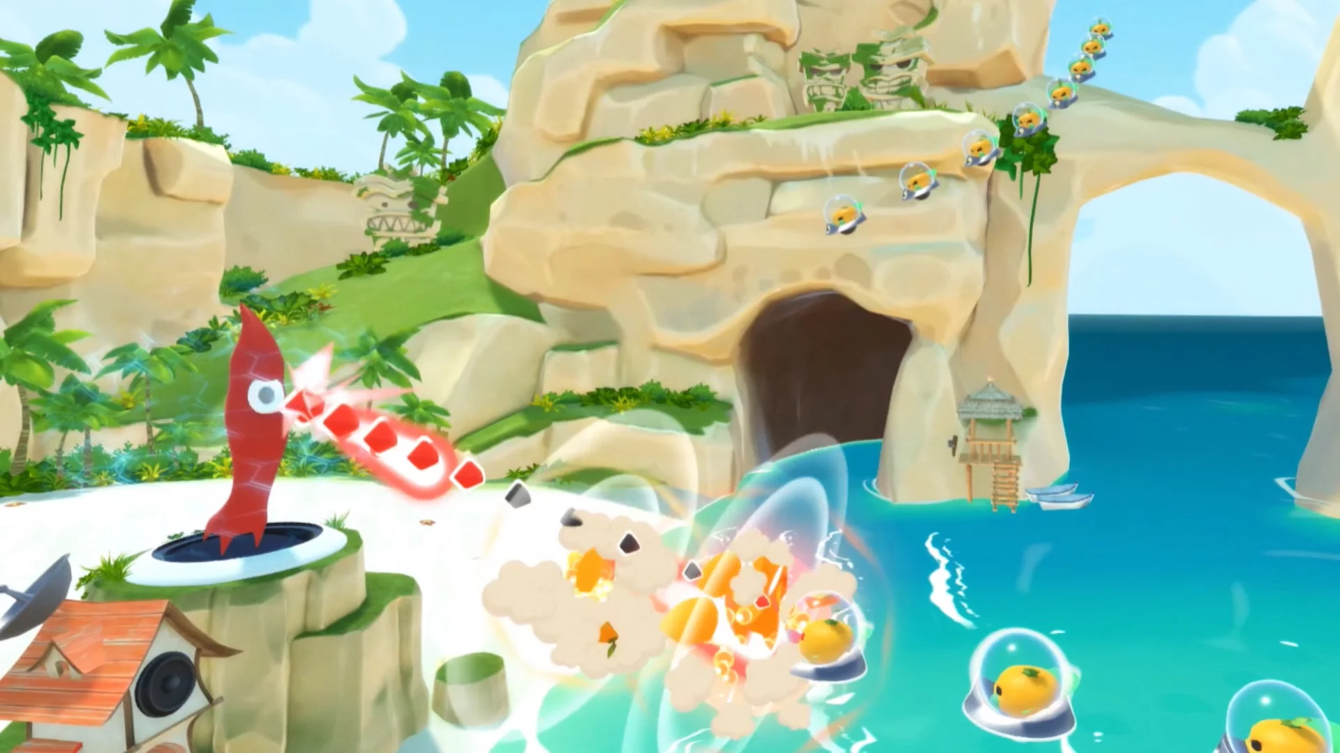 Изображение игры: Fruit Attacks VR