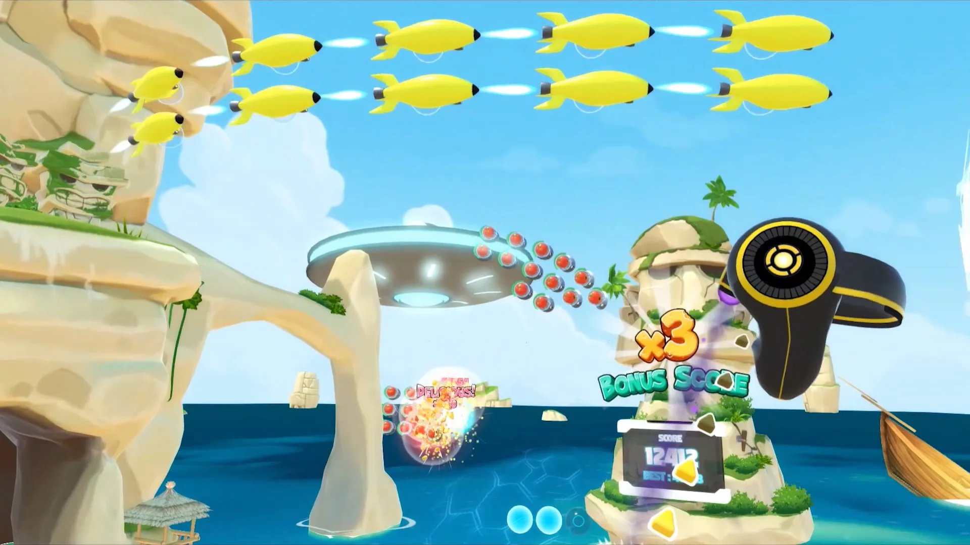 Изображение игры: Fruit Attacks VR