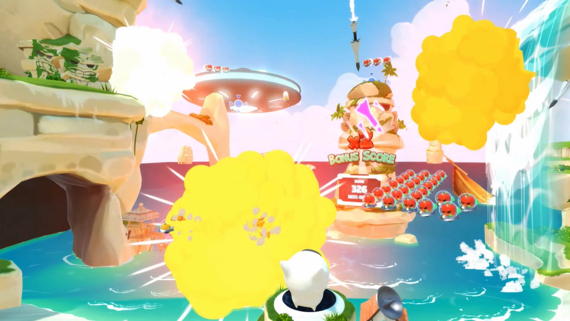 Изображение игры: Fruit Attacks VR