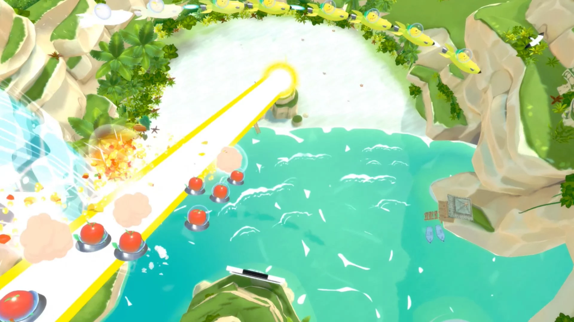 Изображение игры: Fruit Attacks VR