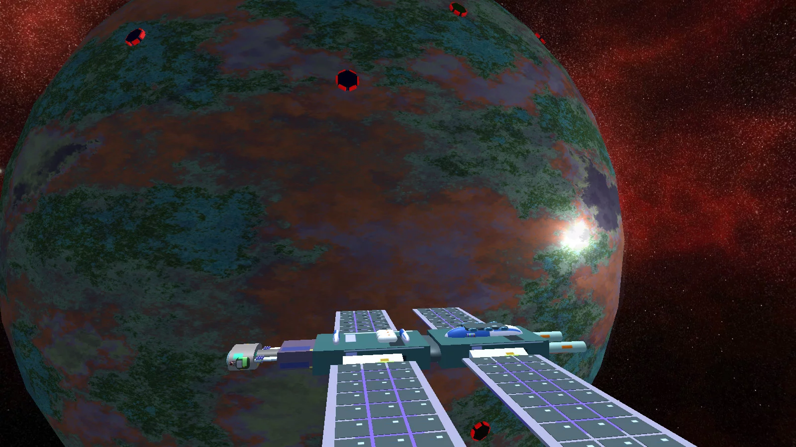 Изображение игры: Station Commander