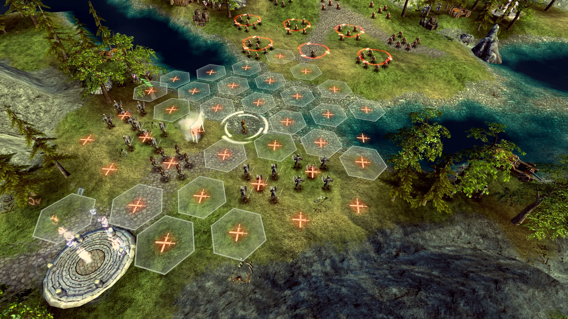 Изображение игры: Hex Commander: Fantasy Heroes