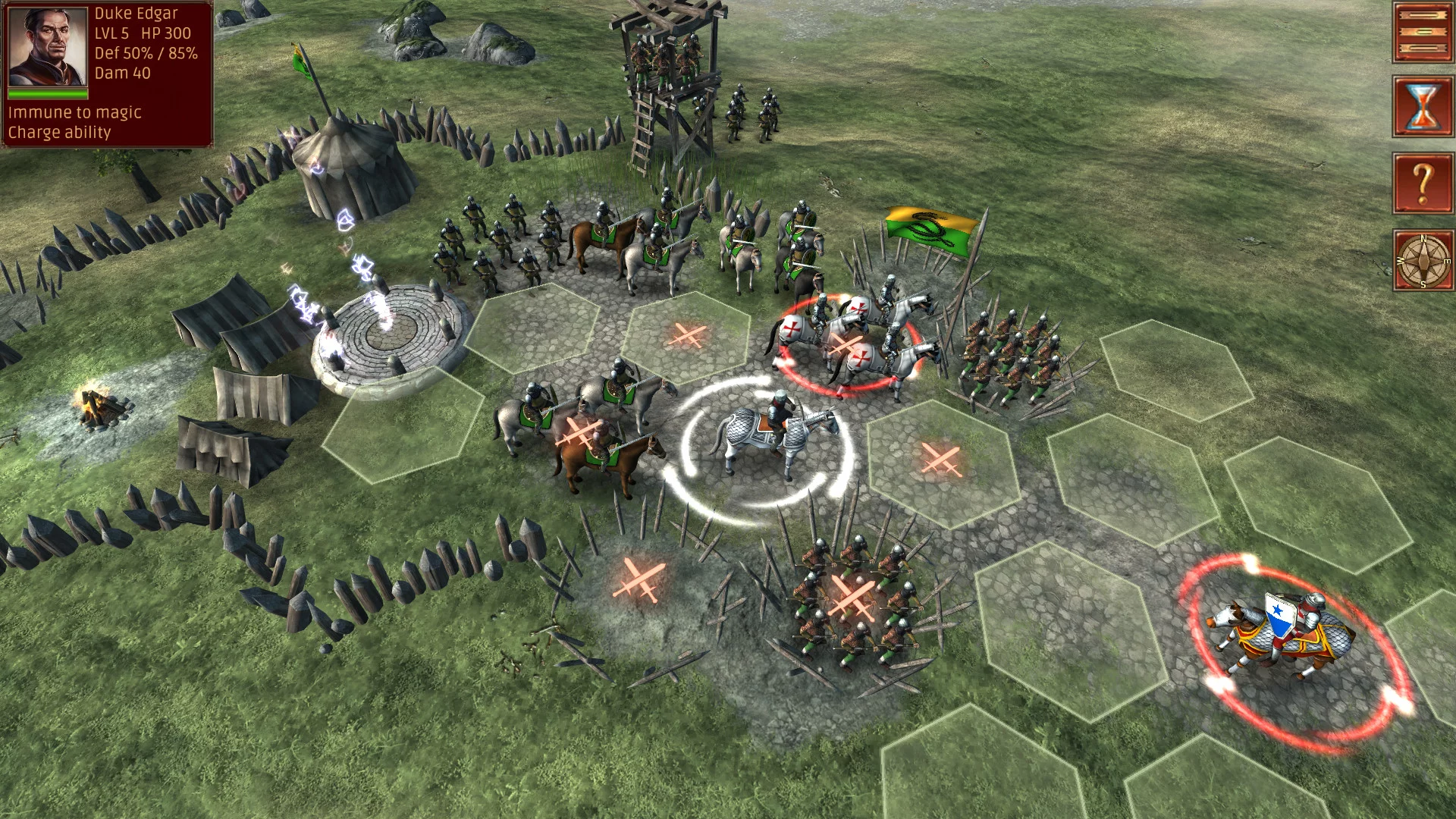 Изображение игры: Hex Commander: Fantasy Heroes