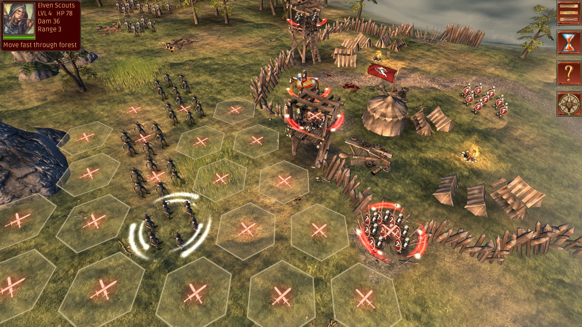 Изображение игры: Hex Commander: Fantasy Heroes