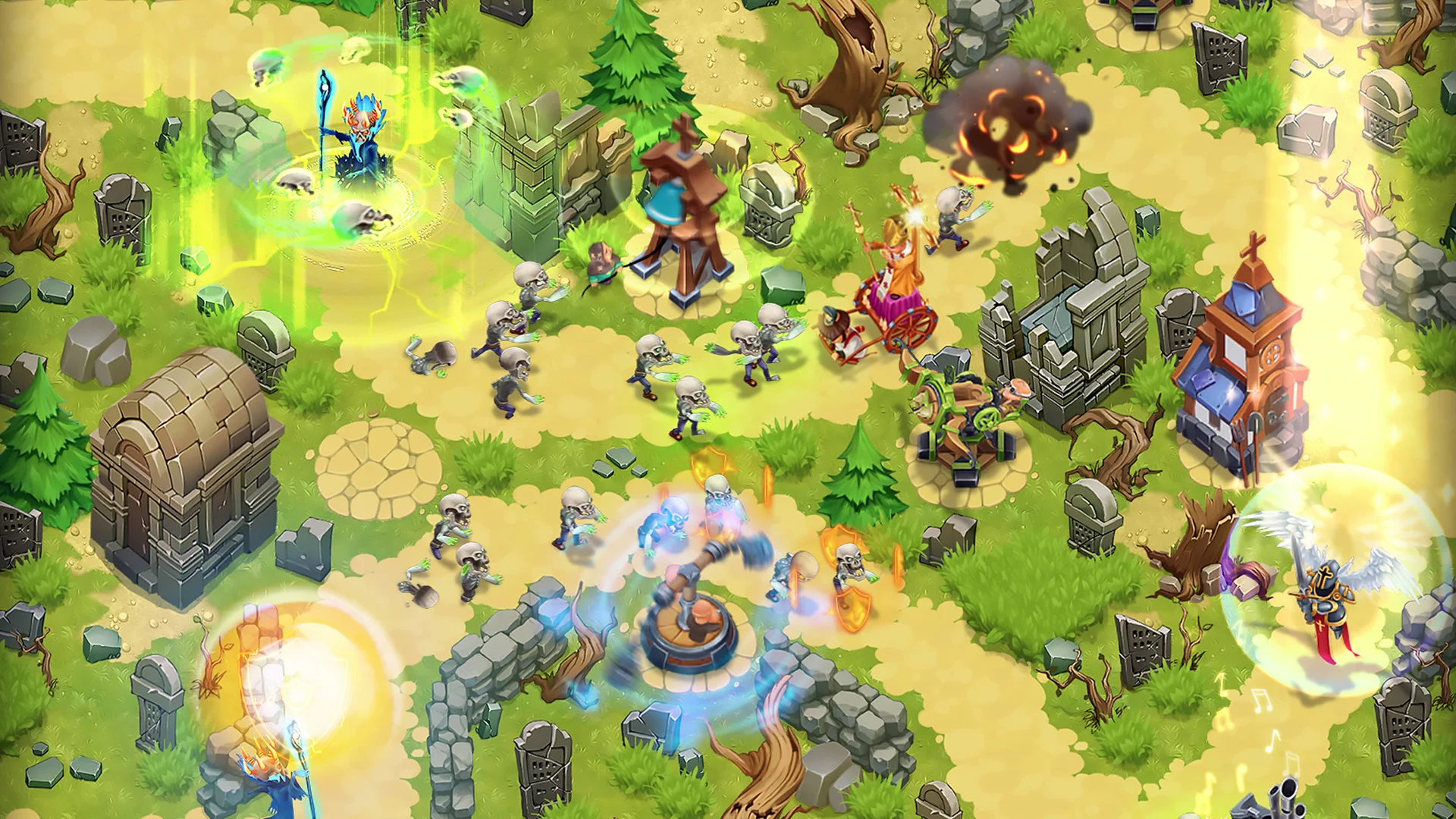 Изображение игры: Holy Towers