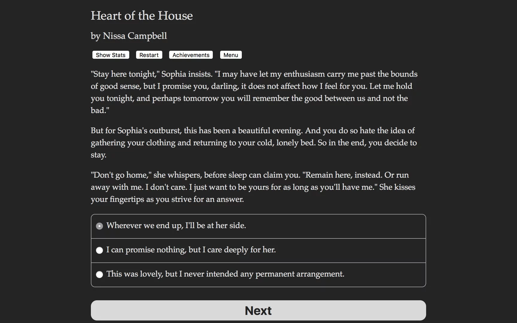 Изображение игры: Heart of the House