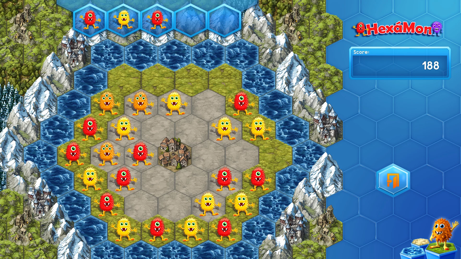 Изображение игры: HexaMon