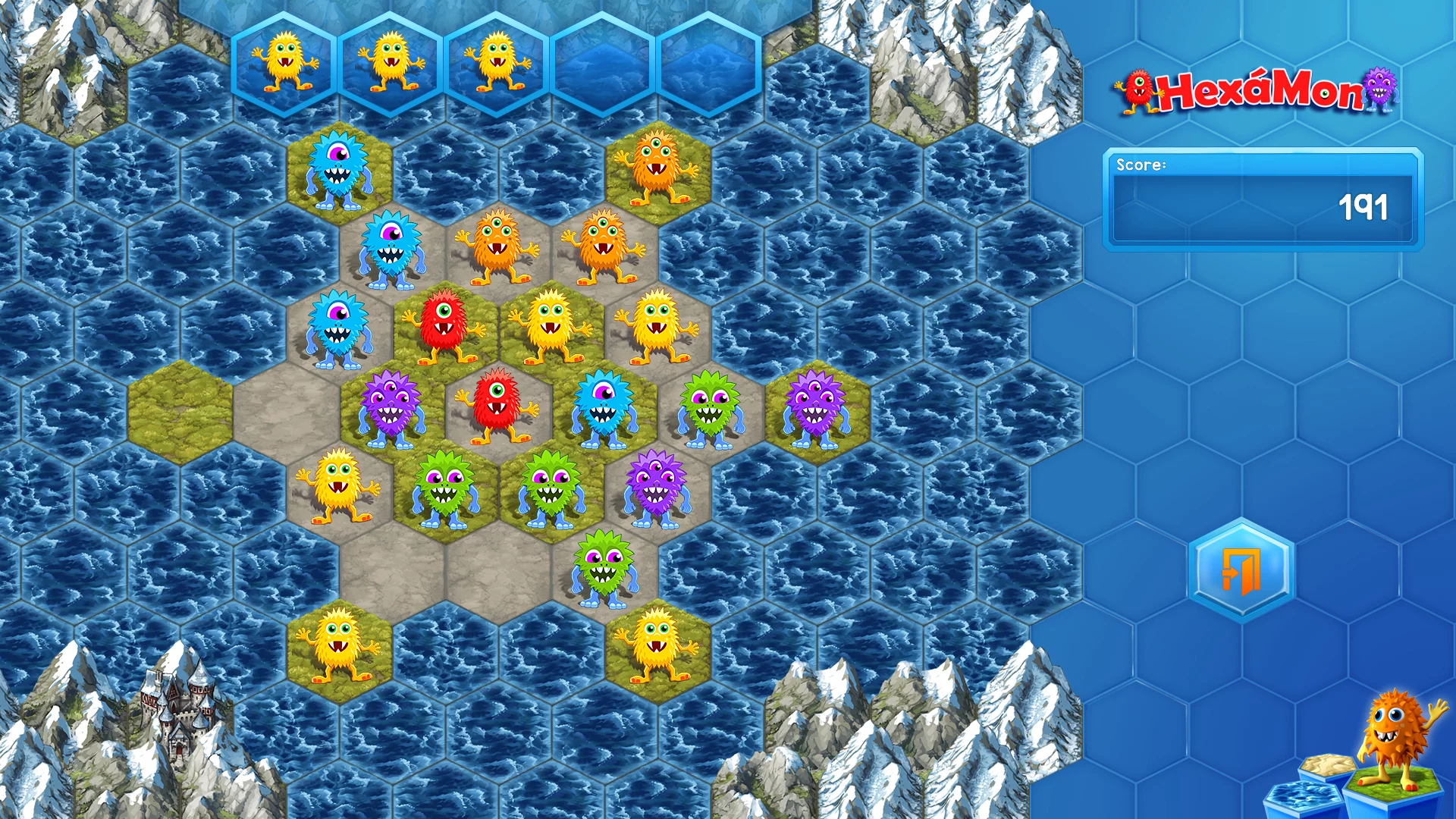 Изображение игры: HexaMon