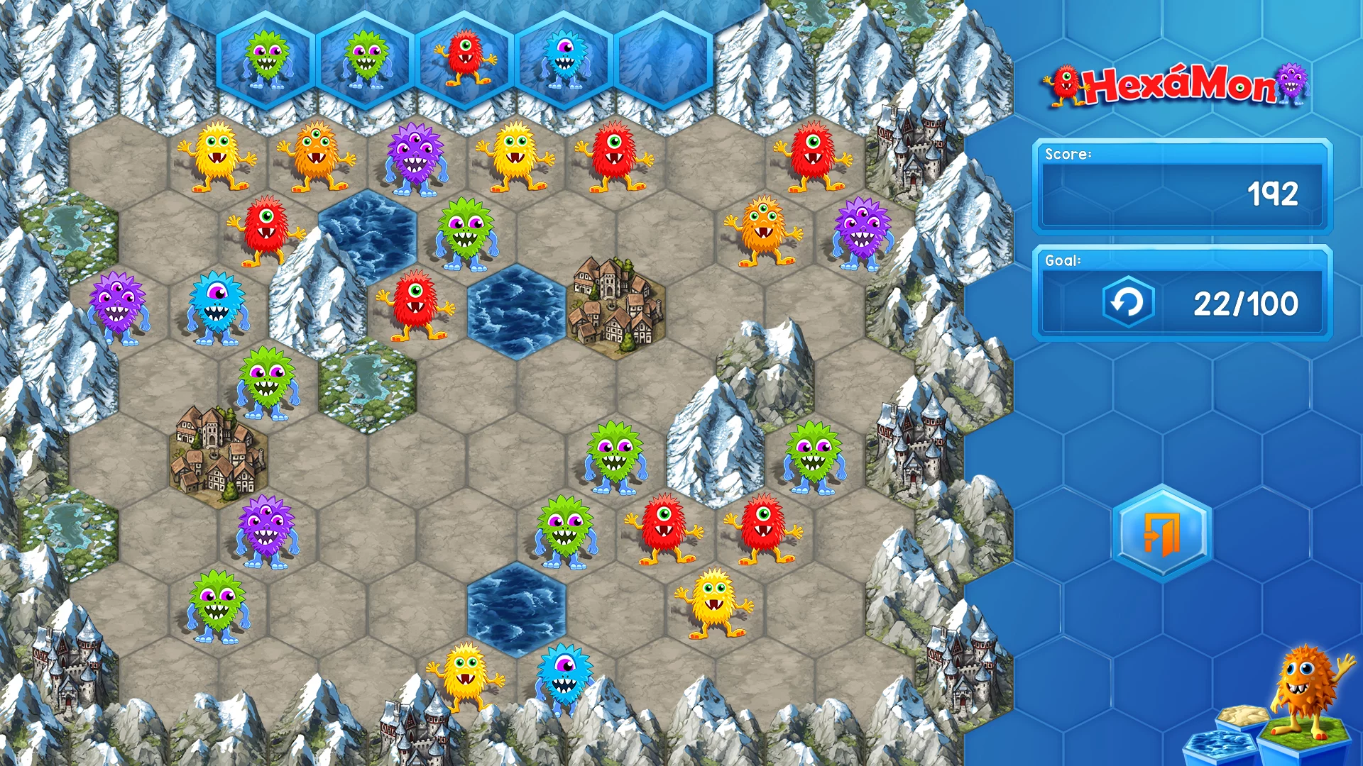 Изображение игры: HexaMon