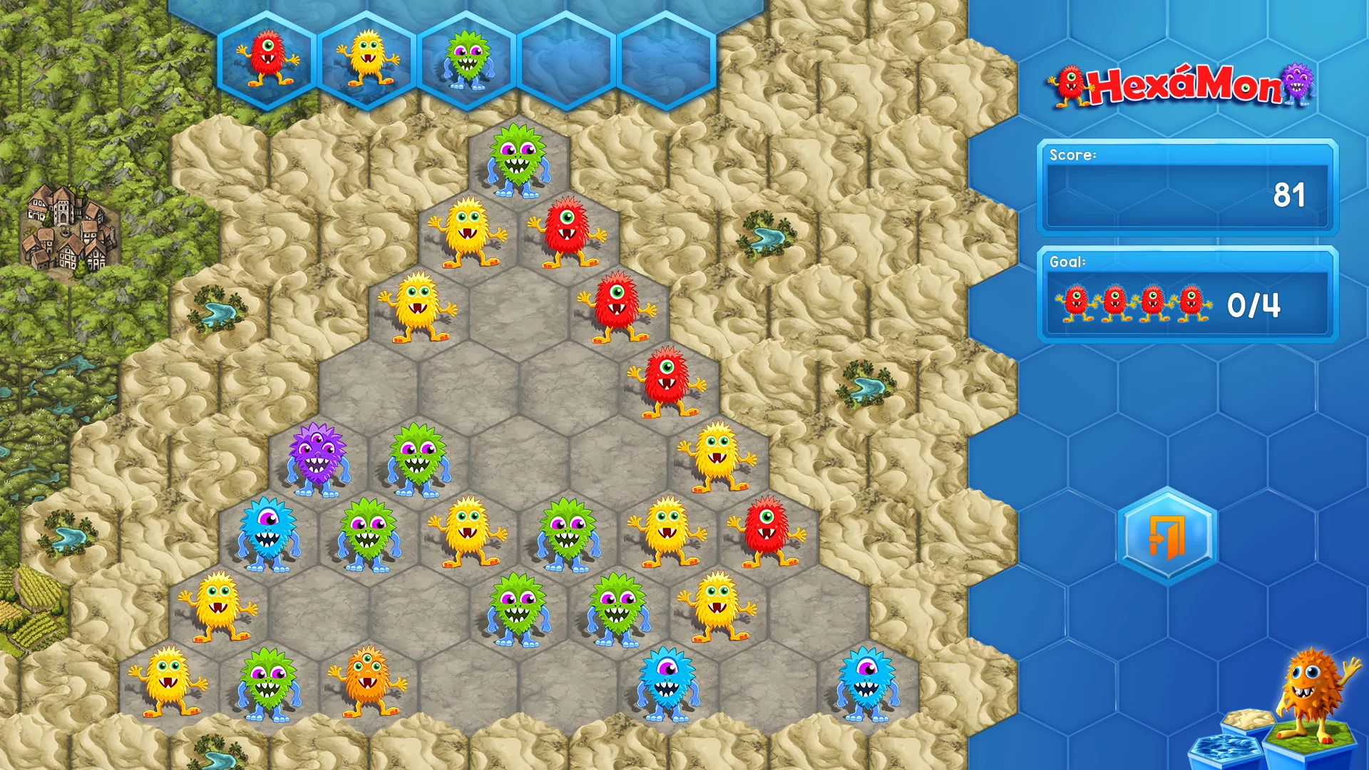 Изображение игры: HexaMon