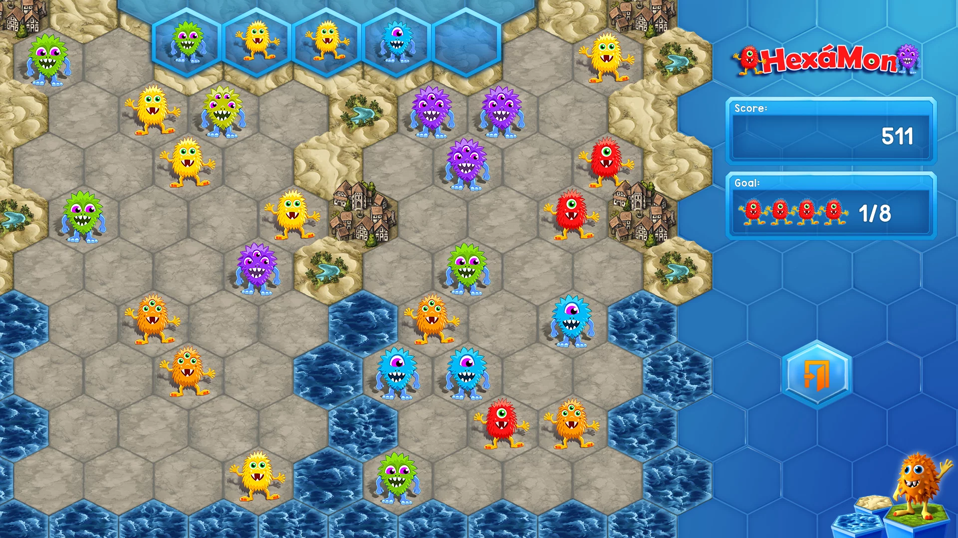 Изображение игры: HexaMon