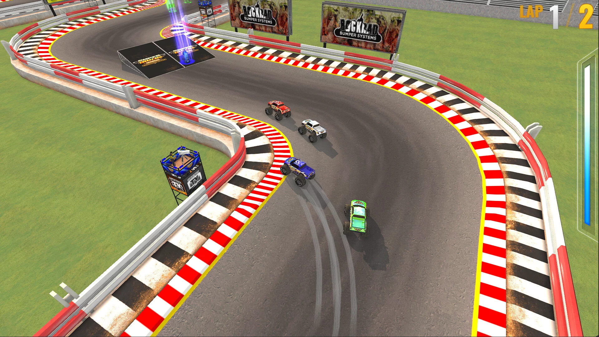 Изображение игры: SuperTrucks Offroad Racing