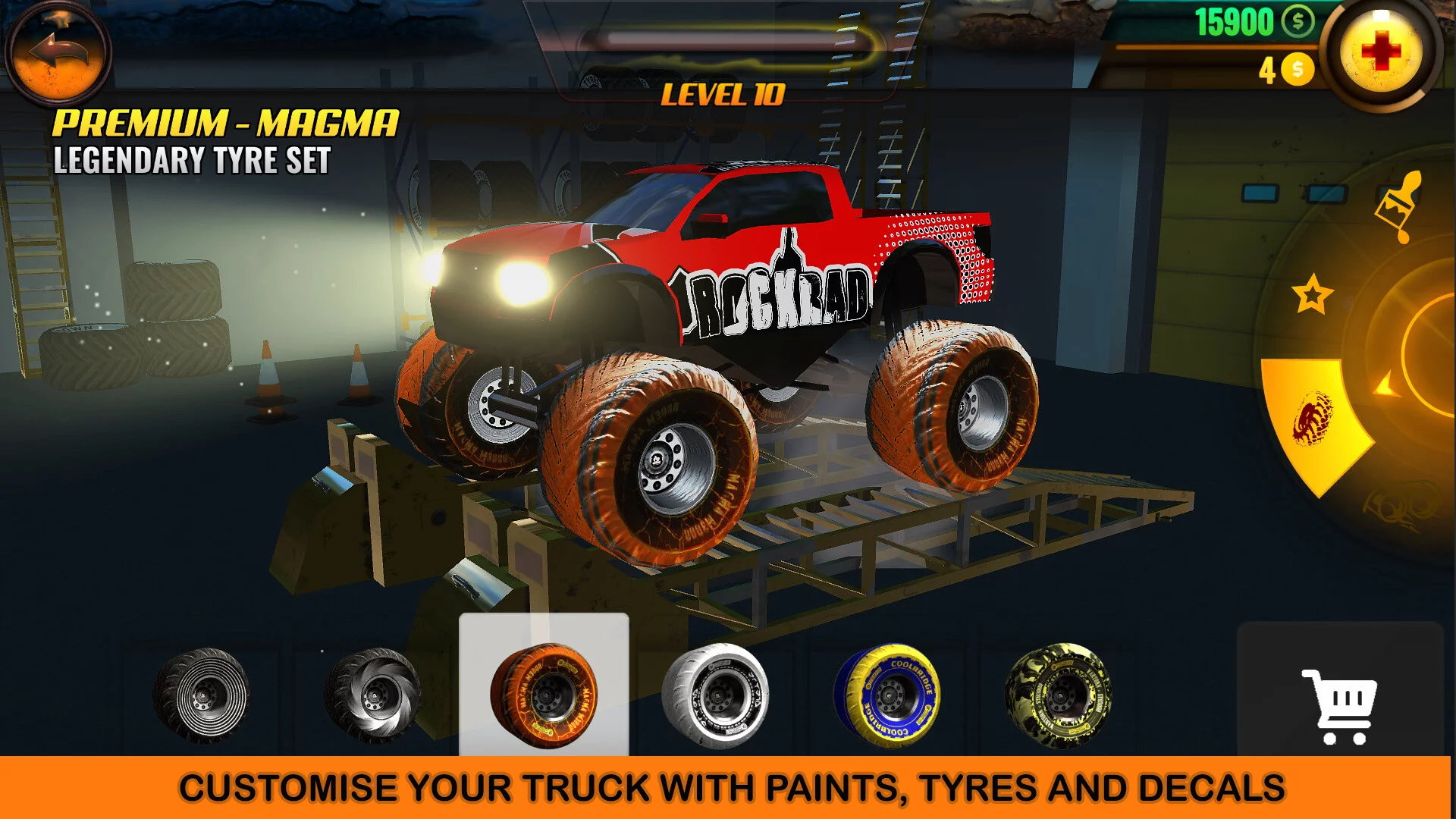 Изображение игры: SuperTrucks Offroad Racing