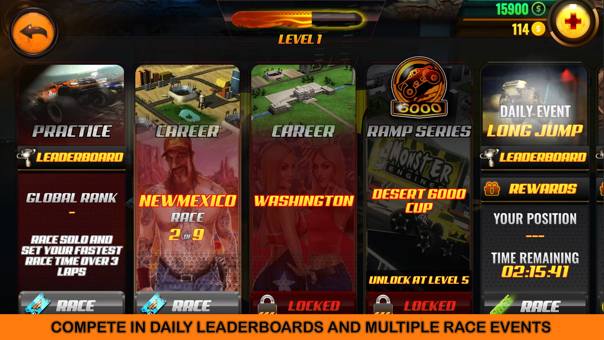 Изображение игры: SuperTrucks Offroad Racing
