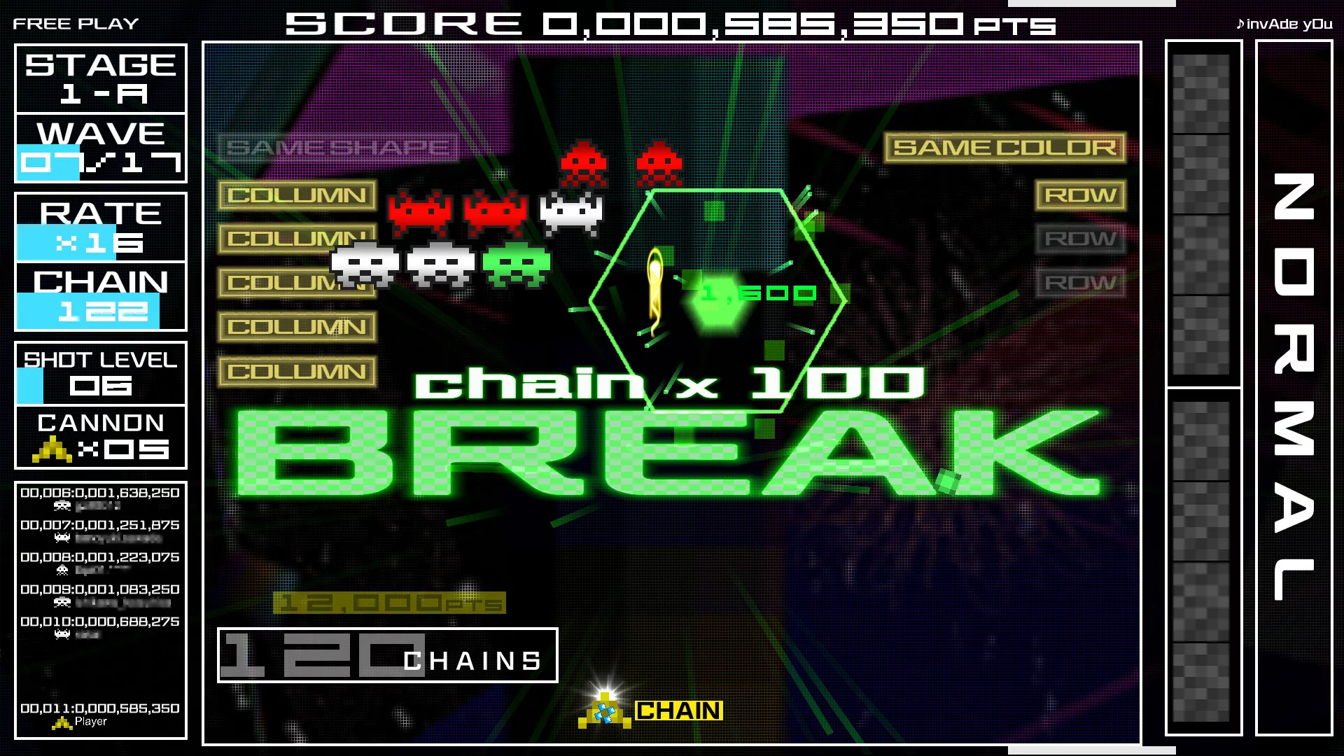 Изображение игры: Space Invaders Extreme