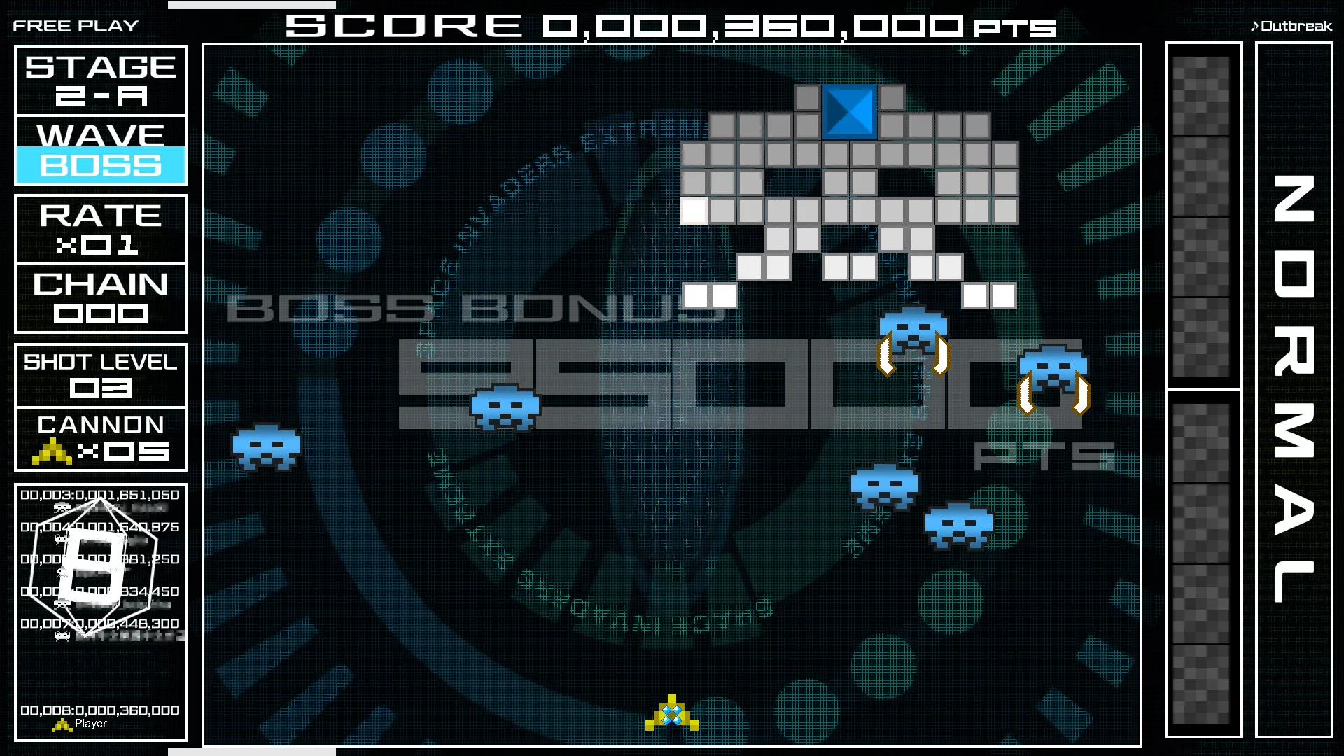 Изображение игры: Space Invaders Extreme