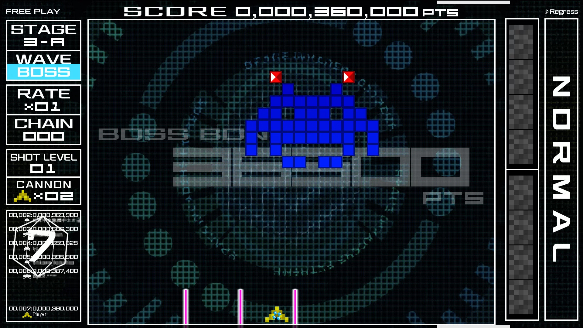 Изображение игры: Space Invaders Extreme