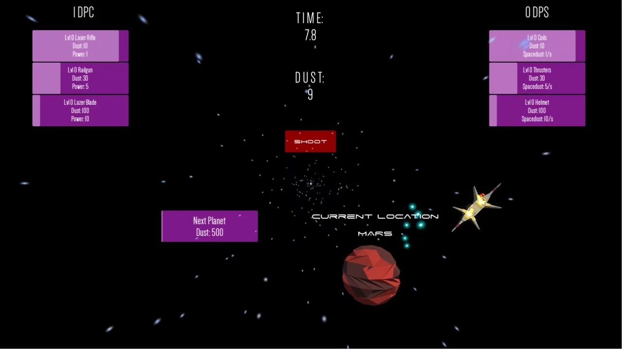 Изображение игры: Starship Clicker