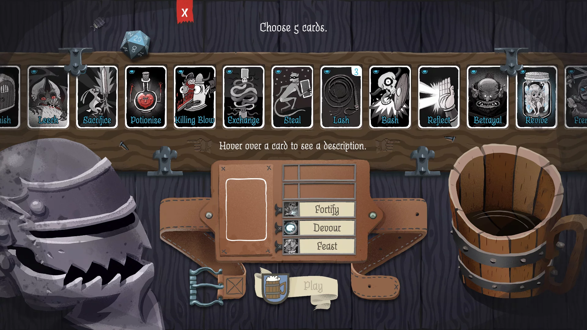 Изображение игры: Card Crawl