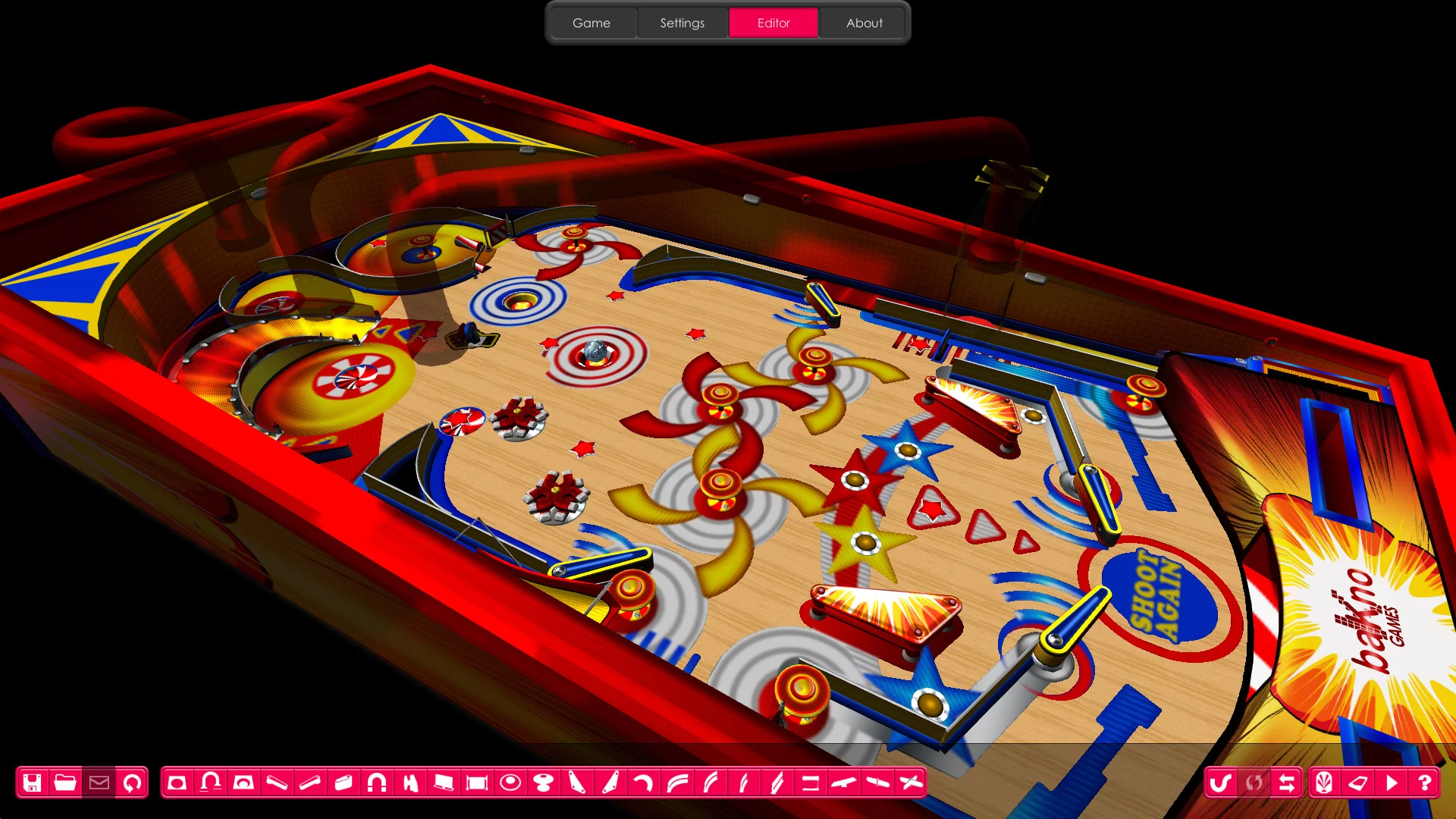 Изображение игры: Pinball