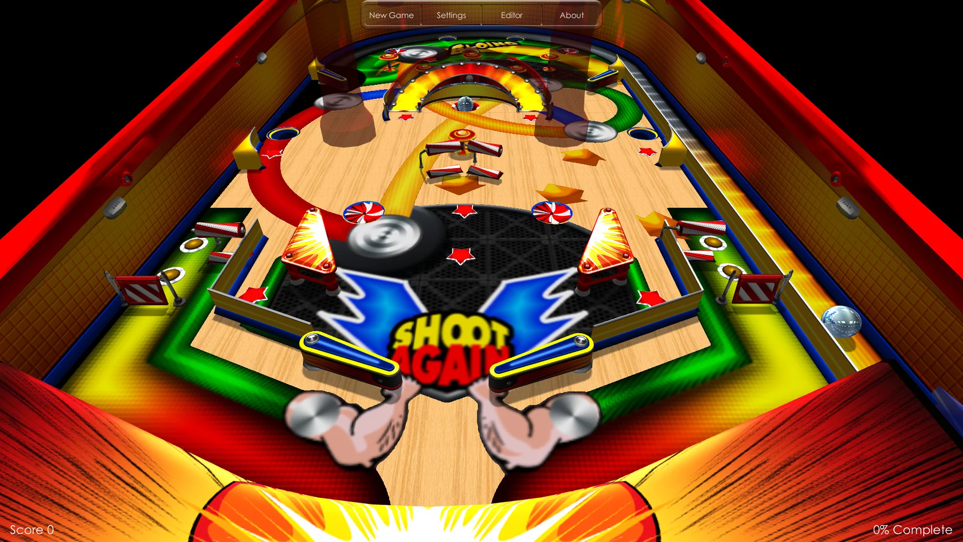 Изображение игры: Pinball